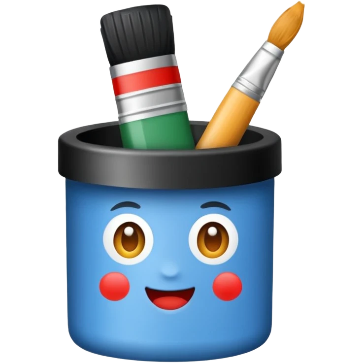 artist paint tube  emoji