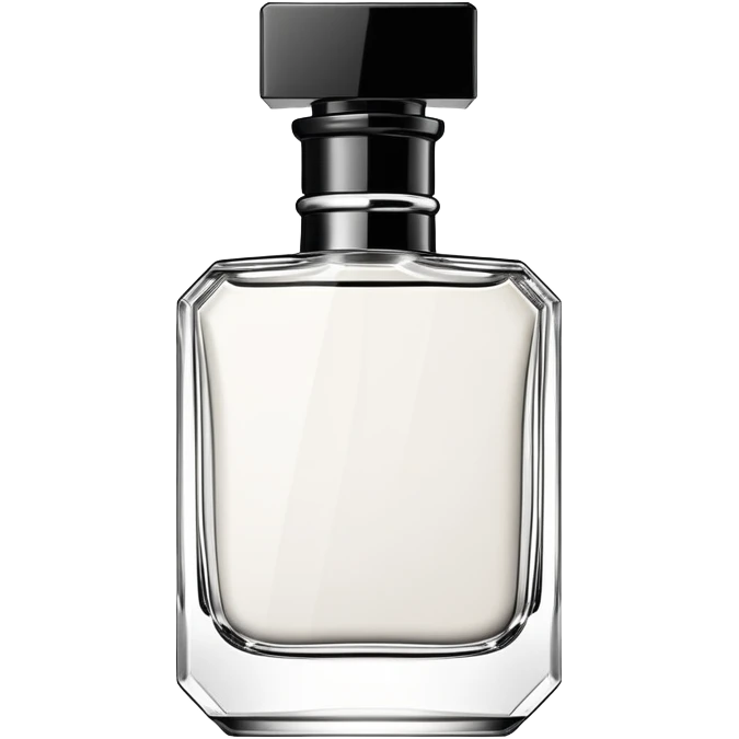 white and black luxury colonge  emoji