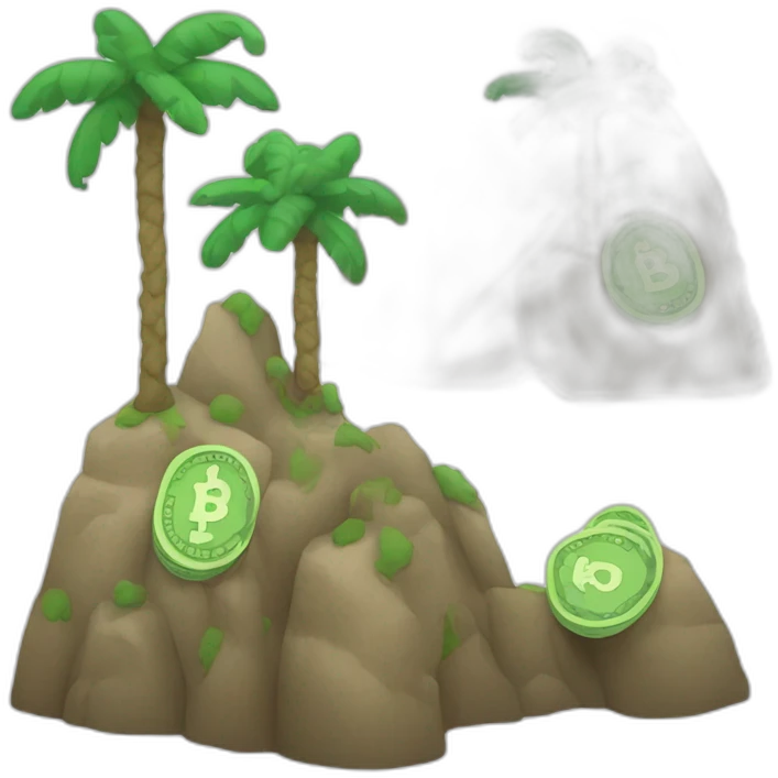 montaña de dinero emoji
