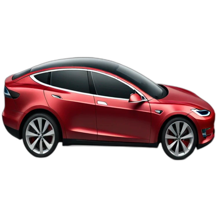 Tesla-car emoji
