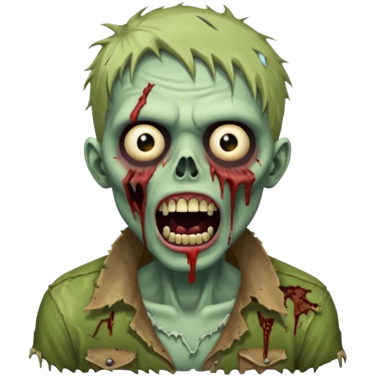 singer zombie emoji