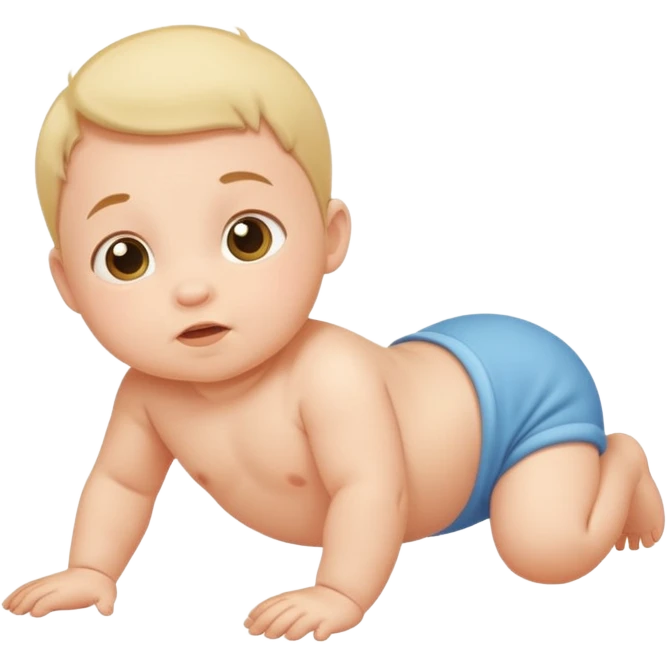 baby crawling emoji