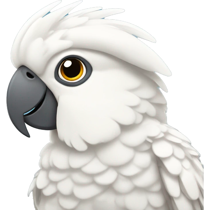 Happy cockatoo emoji