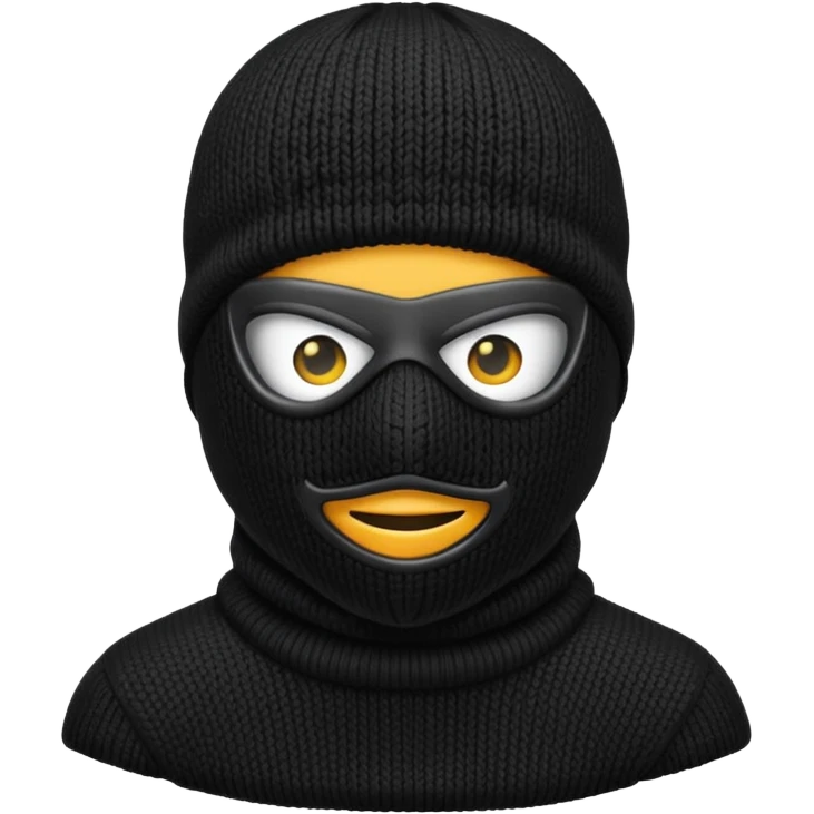 Ski mask emoji