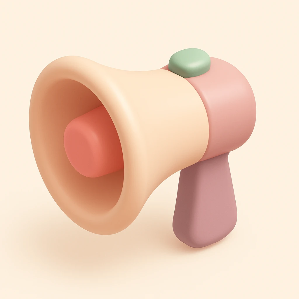 megaphone emoji