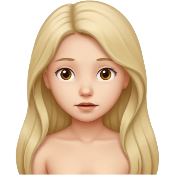 Une fille nues emoji