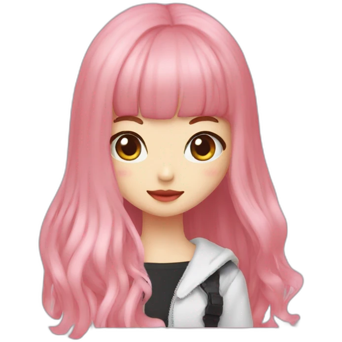 Lisa of Blackpink emoji