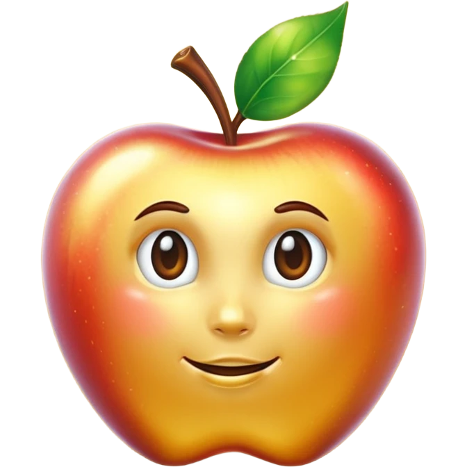 Enchanted golden apple emoji