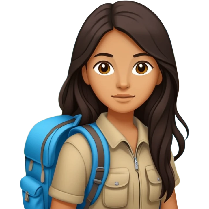 Девушка путешествует в Перу  emoji