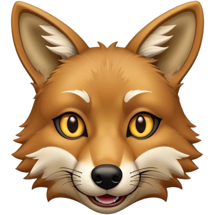 Coyote Eye Wink emoji