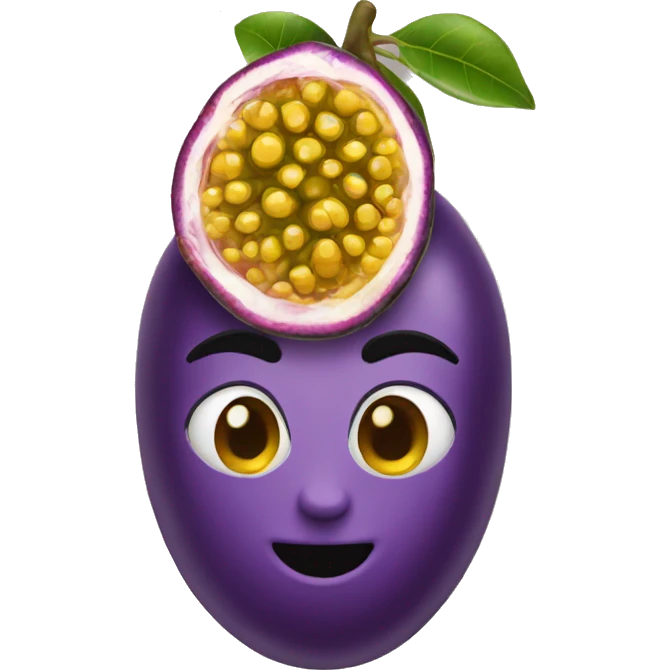 passion fruit emoji