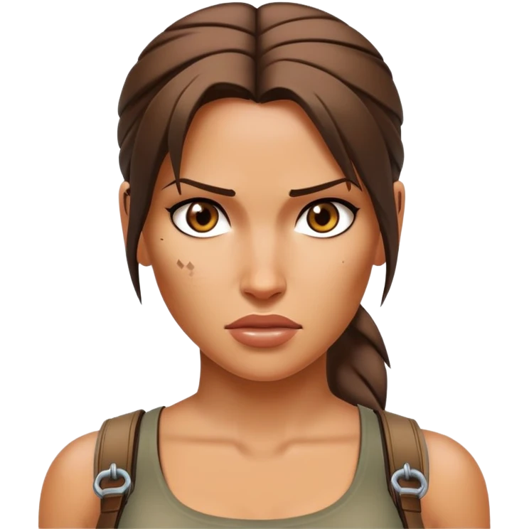 laracroft witty emotion emoji