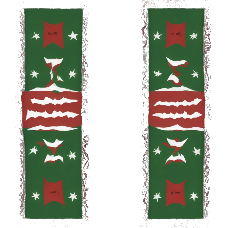 Ingush flag (Caucasus) emoji