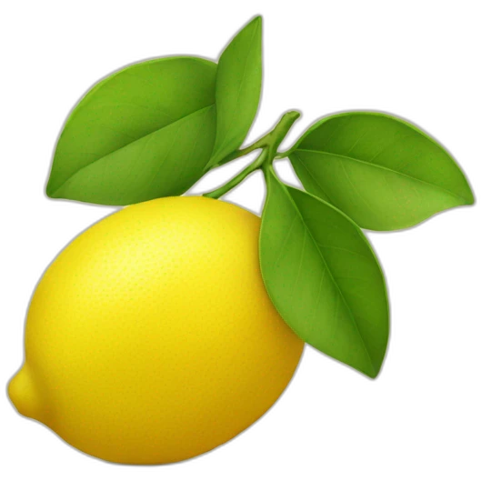 lemon emoji