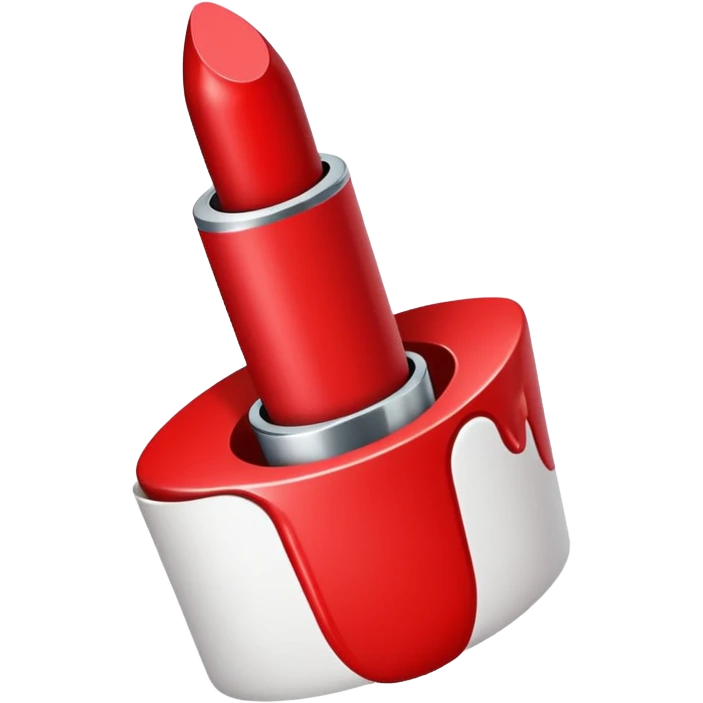 Lipstick mark emoji