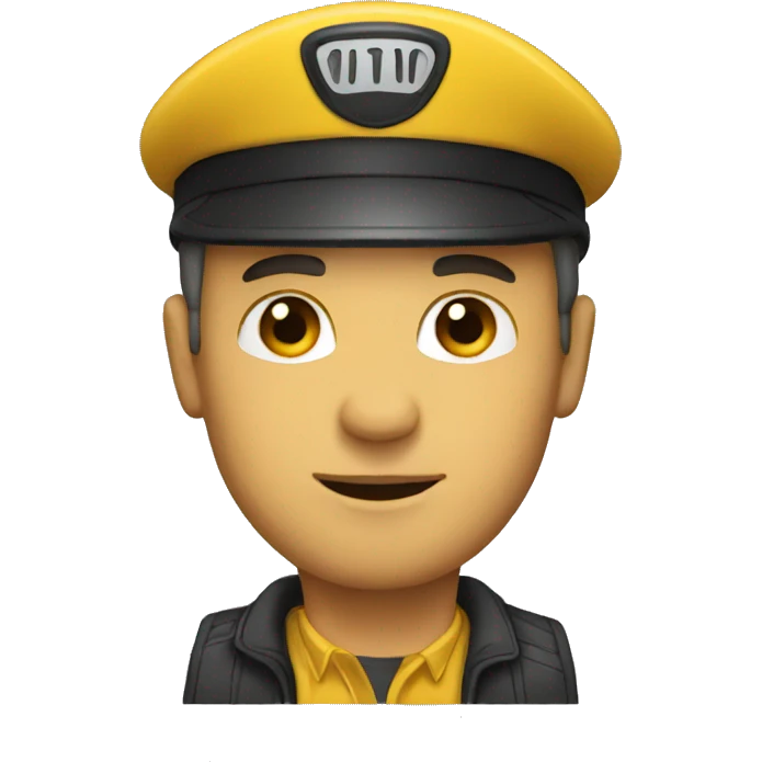 taxi　driver emoji