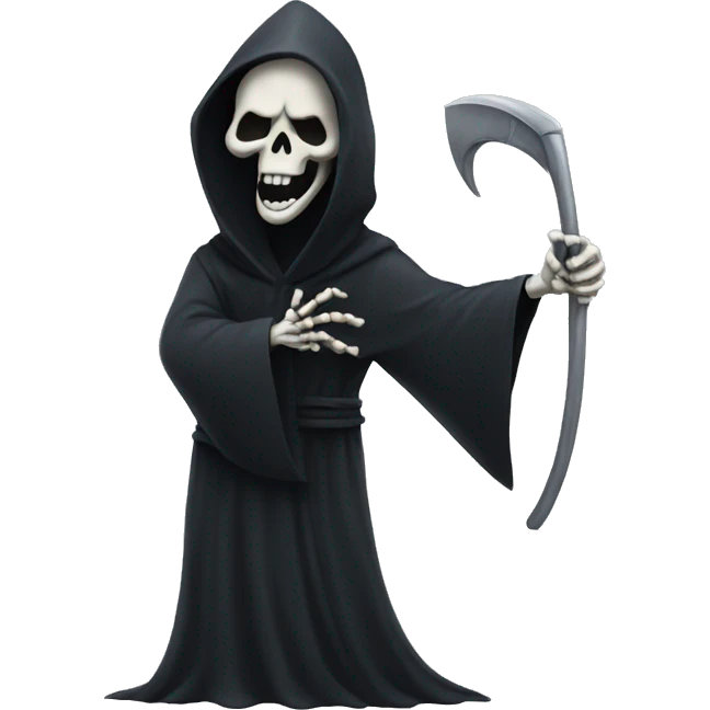 grim reaper excited emoji