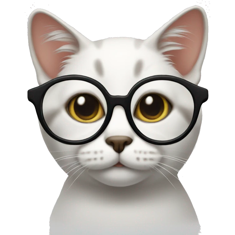 cat with glasses emoji