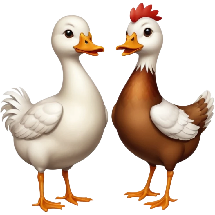 닭오리 emoji