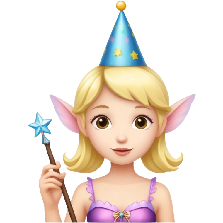 Birthday fairy emoji