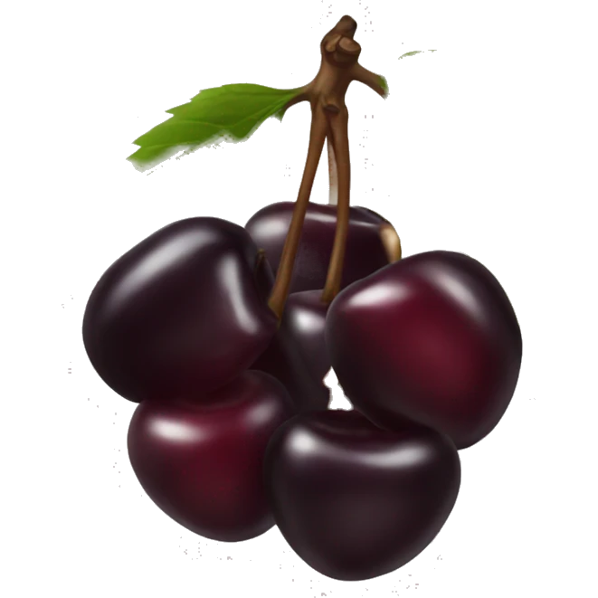 dark cherries  emoji