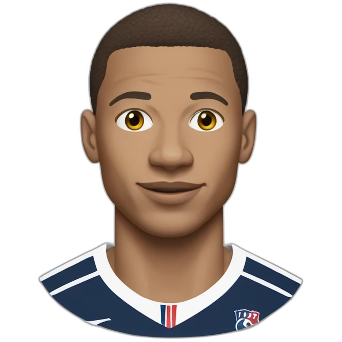 Kilian Mbappé emoji