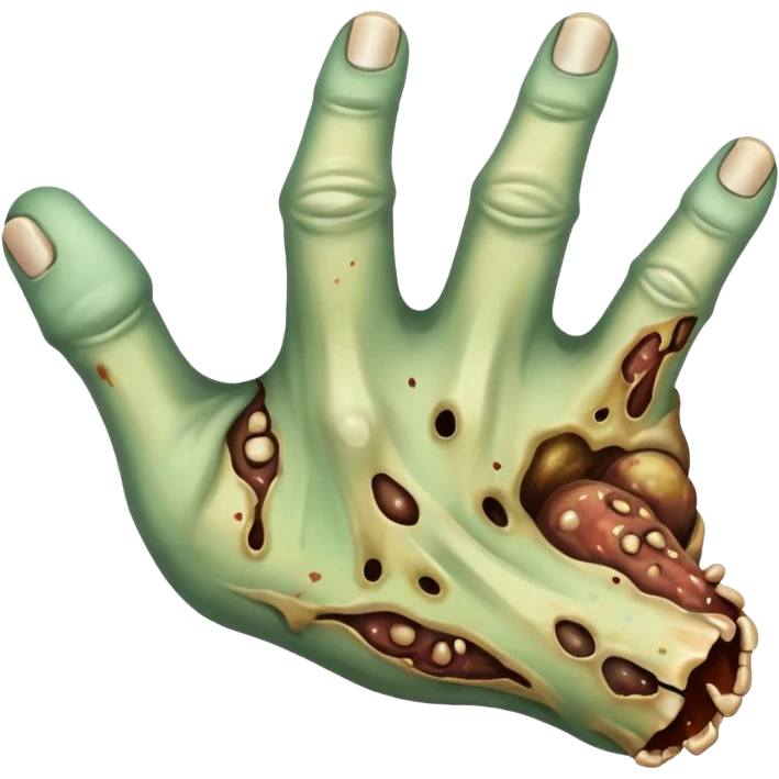 Gangrene thumb emoji