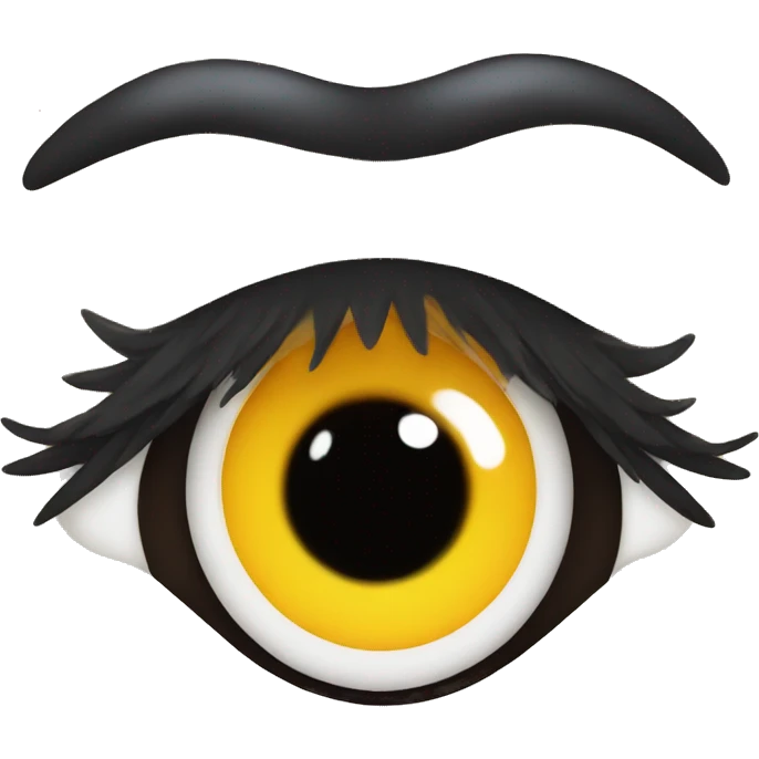 eye with eyelashes emoji