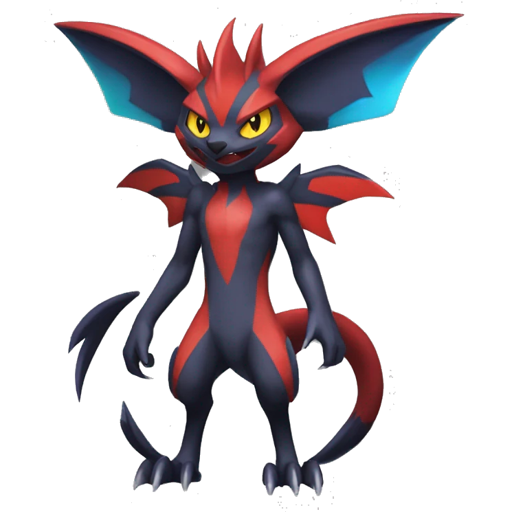 Noivern-Litten-Zoroark full body emoji