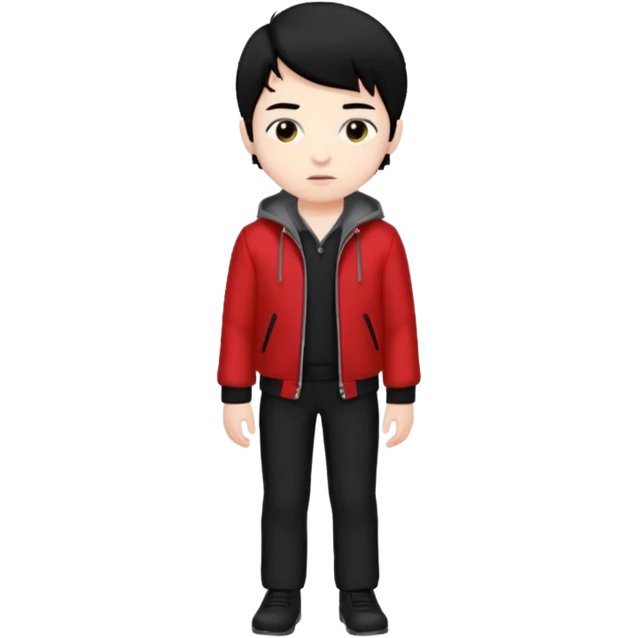 Boyfriend from fnf emoji