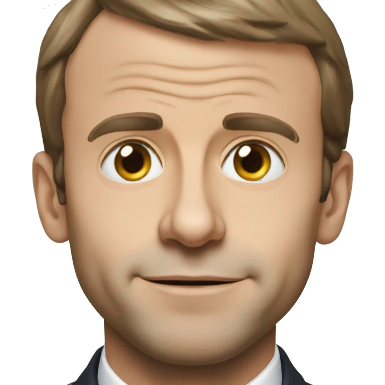 Emmanuel Macron emoji