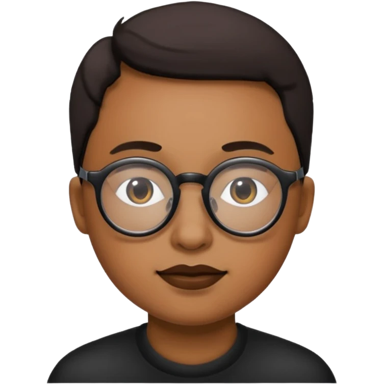 writer's glasses emoji