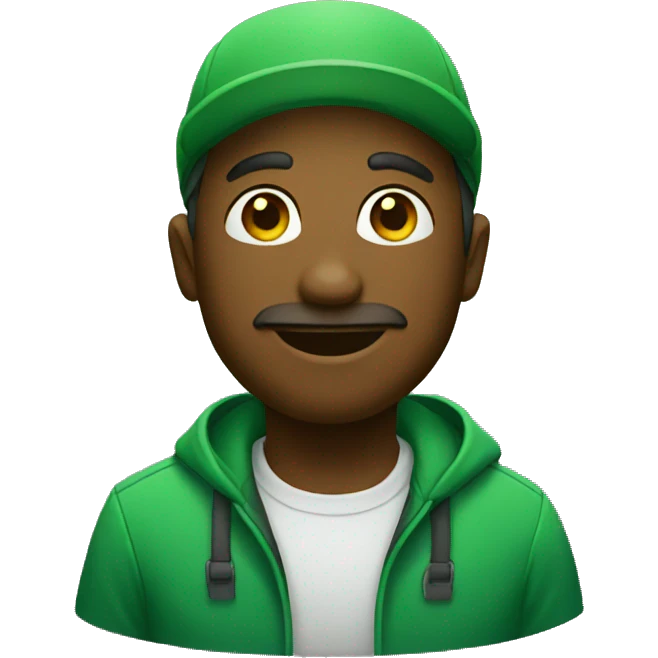 green seller emoji