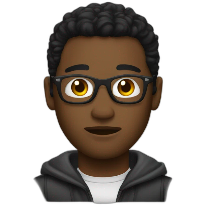 Yomi denzel en costume emoji