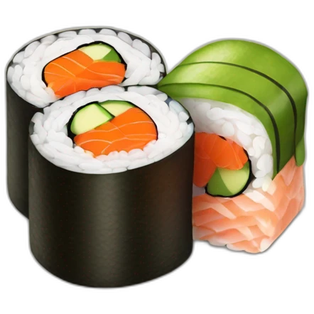 Sushi maki emoji