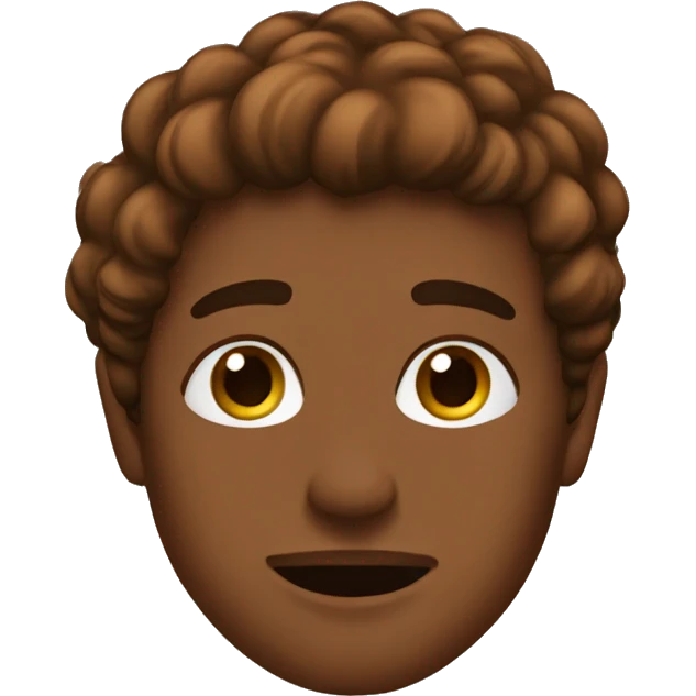 brown aesthetic emoji