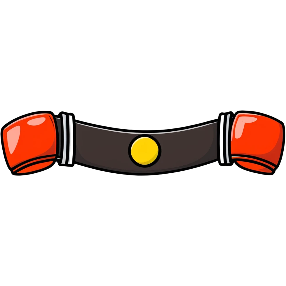 Boxing championship belt emoji