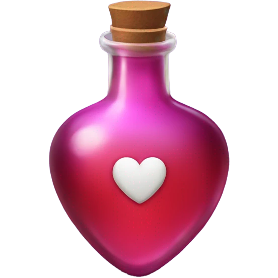 Love potion emoji