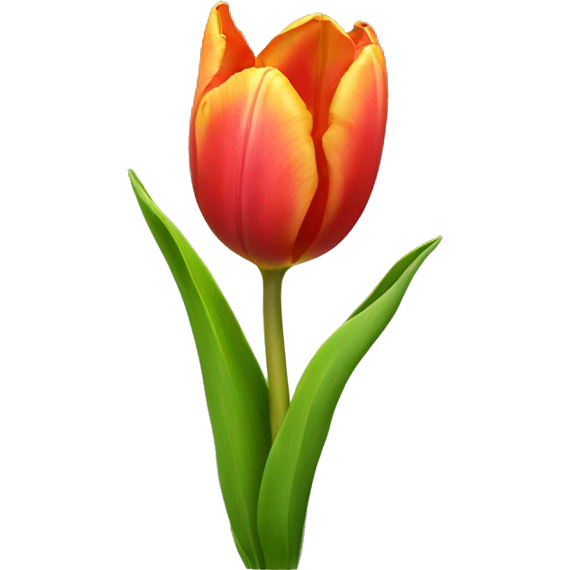 Tulip with grass emoji
