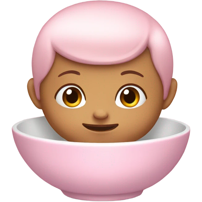 baby pink acia bowl emoji