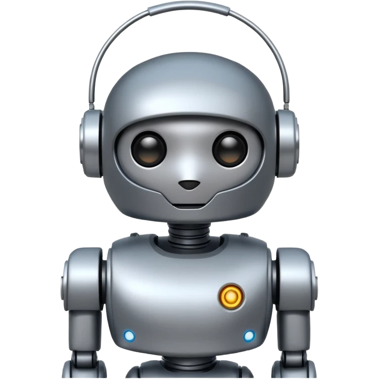 чат-бот робот emoji