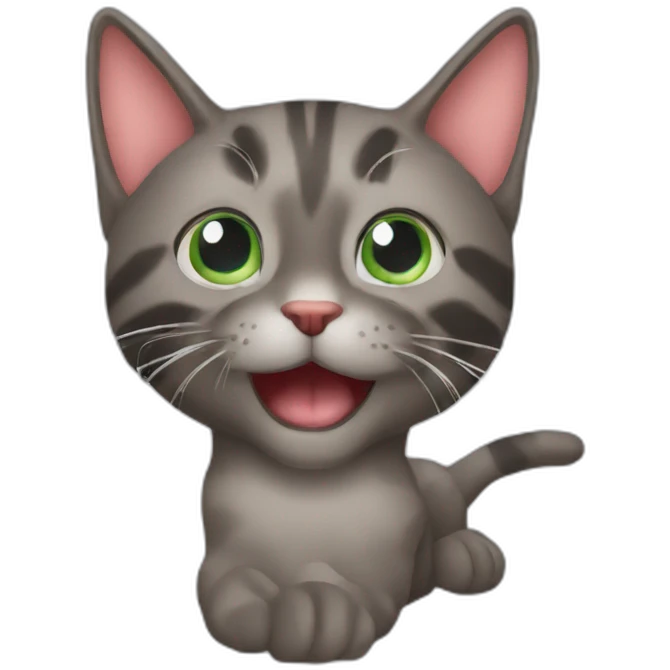 smelly stinky cat emoji