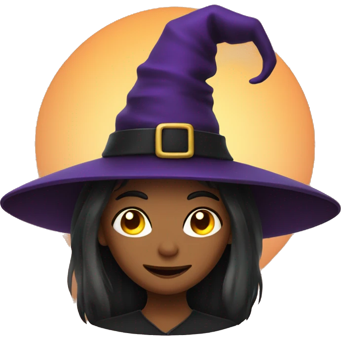  Halloween Witch with a man emoji