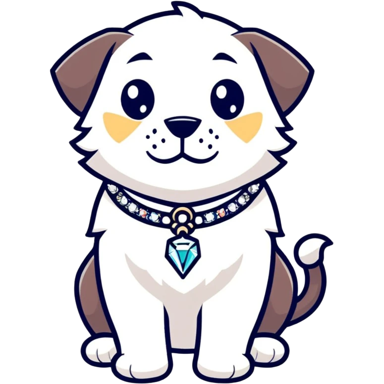 Leon con diamantes emoji