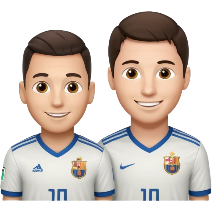Cr7 con messi emoji