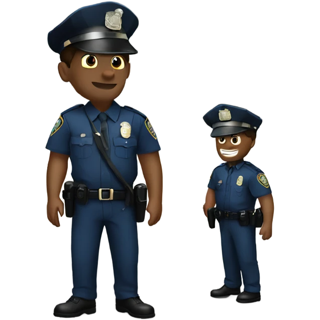cops at house emoji
