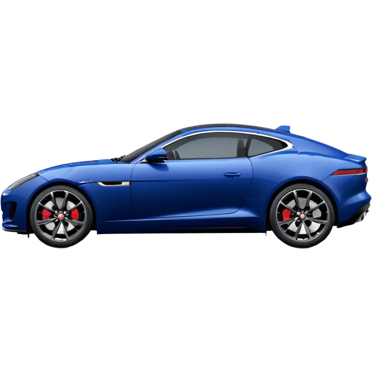 Jaguar F-Type 2022 Dark Blue Coupe Black Trim emoji
