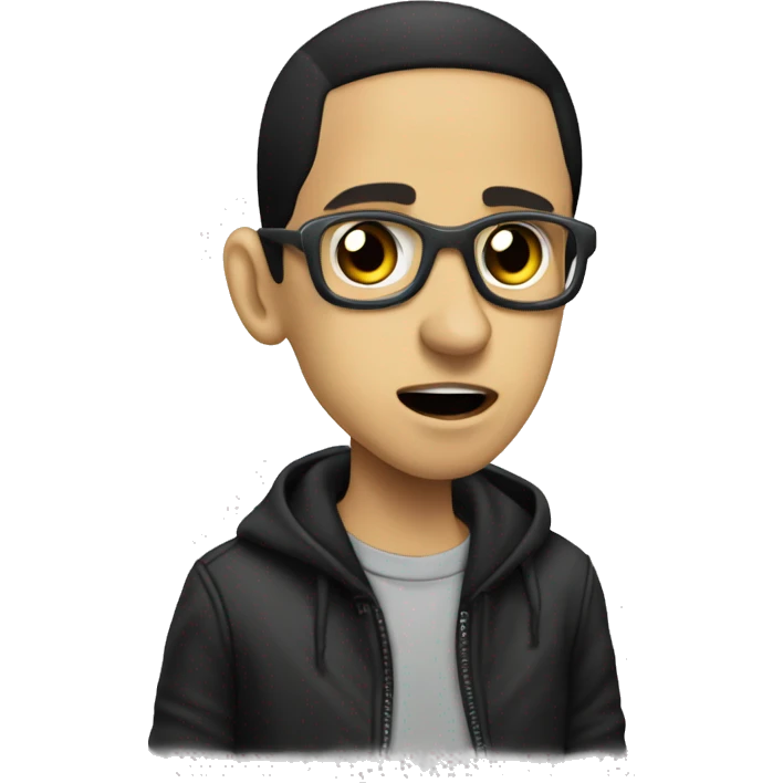 Canserbero y bzrp emoji