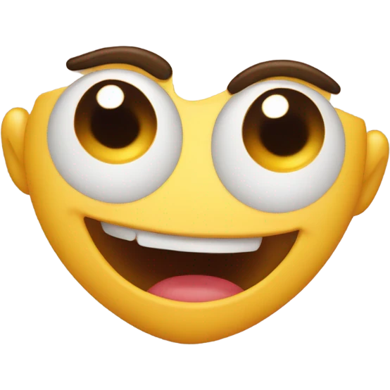 heart eyes bite lip emoji  emoji