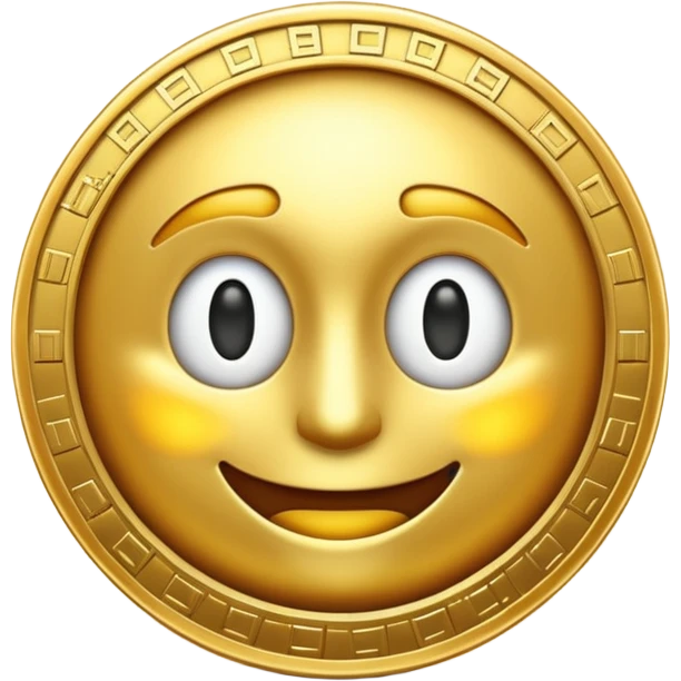 The secret to success emoji that looks like digital currency emoji
